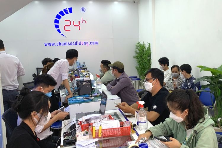 Bệnh Viện Điện Thoại Laptop 24h, trung tâm thay pin laptop uy tính tại TPHCM