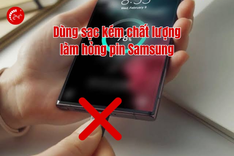 nguyên nhân làm chai pin samsung