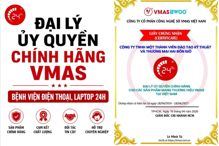 Thay pin VMAS ở đâu chính hãng, giá tốt