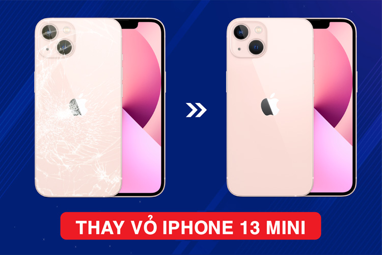 Thay vỏ iPhone 13 mini 