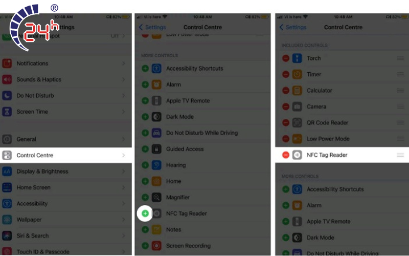 Trình đọc thẻ NFC trên iOS 14