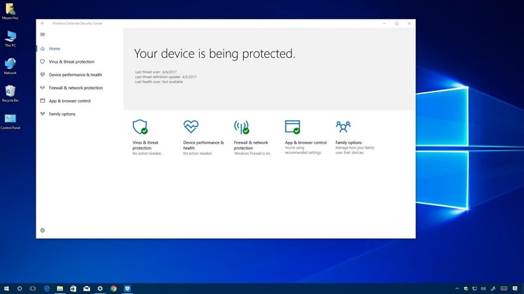 Chạy phần mềm antivirus của bên thứ ba song song với Microsoft Defender Firewall 