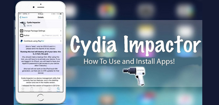 cách sử dụng Cydia Impacto