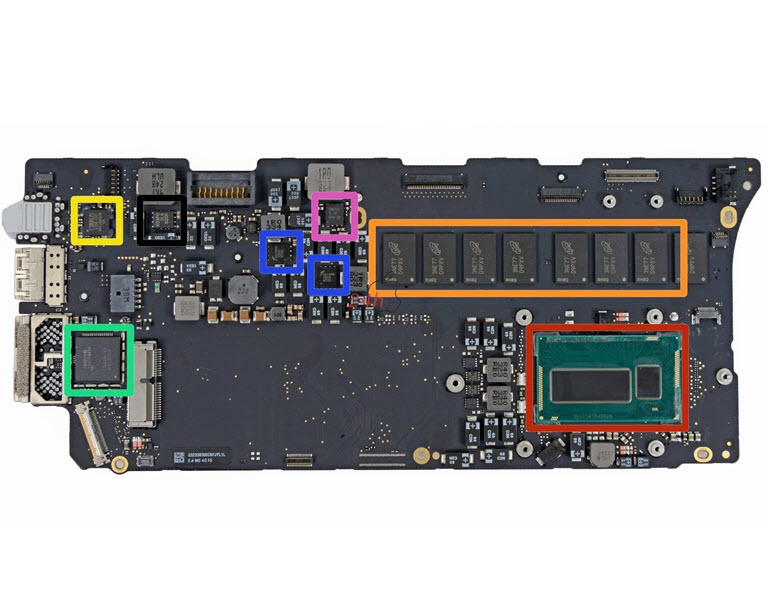 Dịch vụ Thay Mainboard Macbook 2017 tại TPHCM