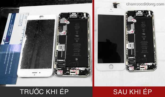 Địa điểm thay mặt kính màn hình iPhone 6, 6 Plus uy tín BẢO HÀNH VĨNH VIỄN