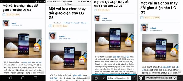 Phần trình duyệt So sanh giao dien android - ios - bb10 - wp 8.1 hinh 12