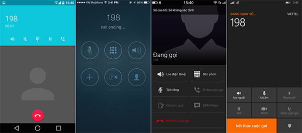 Giao diện gọi điện So sanh giao dien android - ios - bb10 - wp 8.1 hinh 8