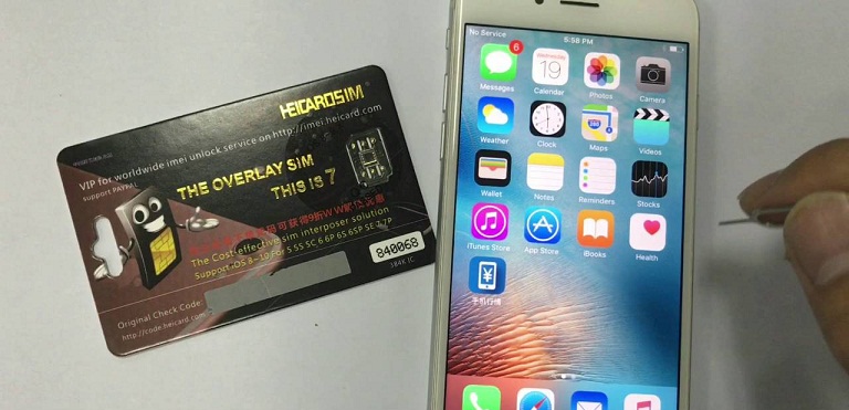 Sim Ghép Heicard 7 4G cho iPhone Lock ở đâu giá rẻ nhất