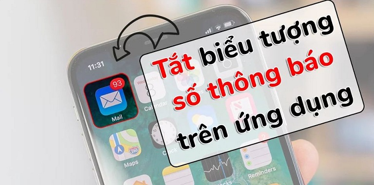 Thủ thuật tắt biểu tượng số màu đỏ trên các ứng dụng của iPhone