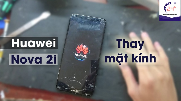 Thay mặt kính cảm ứng Huawei Nova 2i chính hãng, lấy liền uy tín nhất