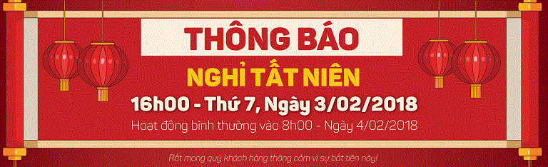 Bệnh viện điện thoại 24h Thông báo lịch nghỉ Tất Niên 2018