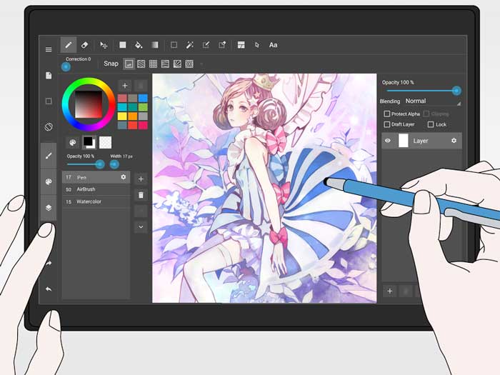 Hãy trổ tài sáng tạo của mình với MediBang Paint! Nó là phần mềm vẽ nhân vật anime tuyệt vời trên điện thoại. Với MediBang Paint, bạn có thể tạo ra các nhân vật anime độc đáo và đầy tính nghệ thuật. Hãy tải và khám phá ứng dụng vẽ anime trên điện thoại ngay hôm nay!