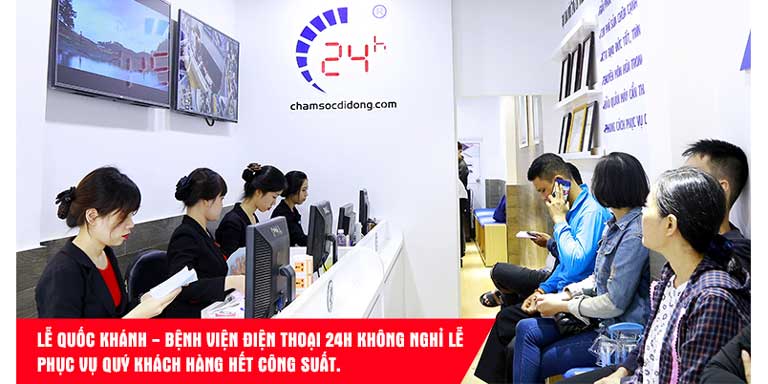 Bệnh Viện Điện Thoại 24h thông báo KHÔNG nghỉ lễ Quốc Khánh 2/9