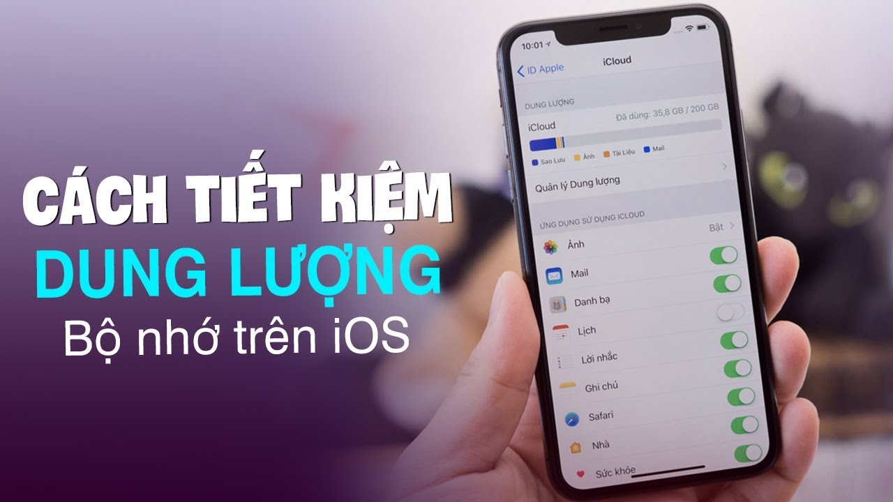 Mẹo tiết kiệm dung lượng bộ nhớ trên iPhone/iPad