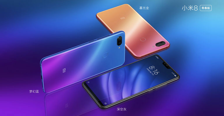 Thay màn hình mặt kính cảm ứng Xiaomi Mi 8 Lite (Youth) chính hãng