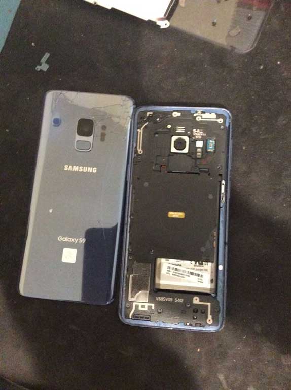 Thay mặt kính cảm ứng Samsung Galaxy S9 Plus 02
