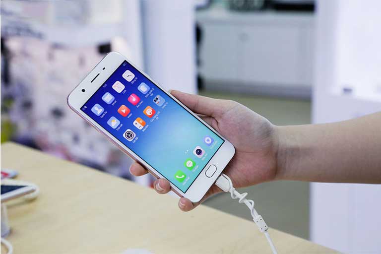 Hướng dẫn khắc phục OPPO F1s 2017 bị sọc màn hình cực đơn giản