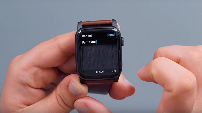 Soạn tin nhắn trên Apple Watch