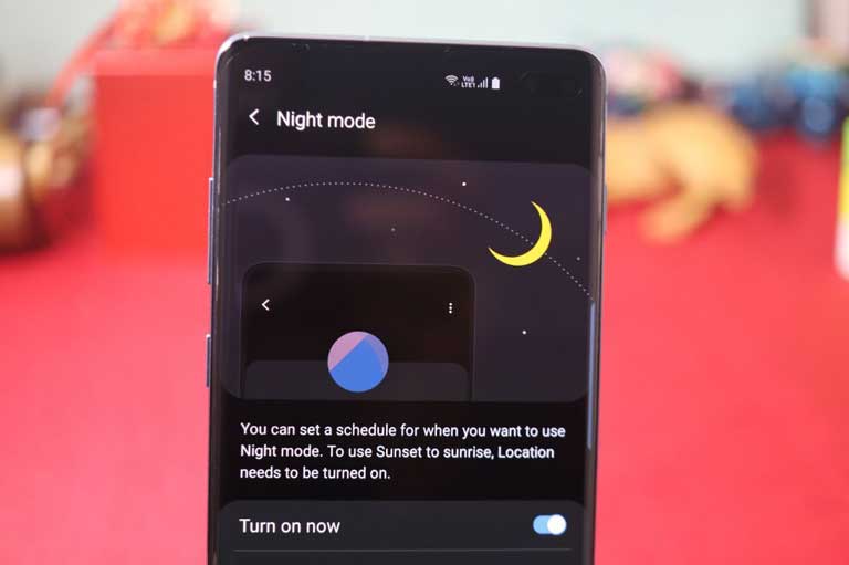 Samsung Galaxy S10 có Night mode với bản cập nhật phần mềm mới
