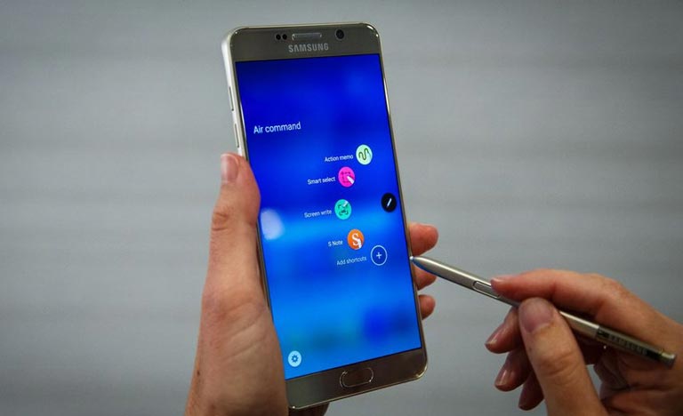 Nguyên nhân phát sinh chảy mực trên màn hình Samsung Note 5