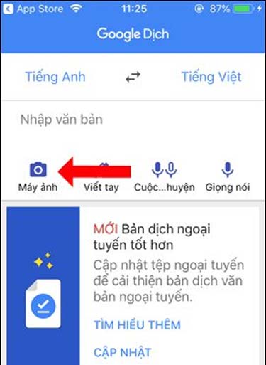 Cách Dùng Google Dịch Hình Ảnh Âm Thanh Trên Điện Thoại