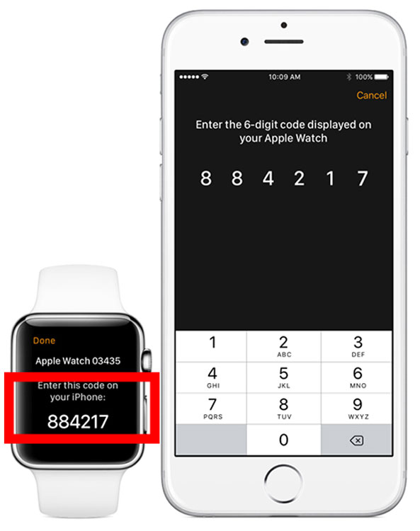 Cách thiết lập mật mã 6 chữ số trên Apple Watch