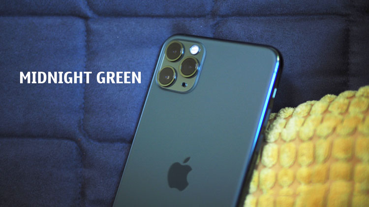 iPhone 11 Pro midnight green