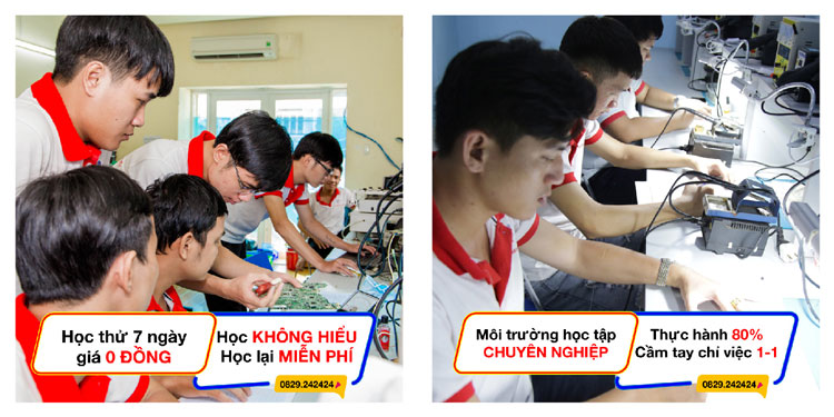 Học bổng học sửa điện thoại miễn phí - DUY NHẤT tại 24h