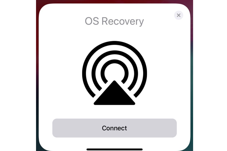 khôi phục hệ điều hành không dây trên iOS 13.4