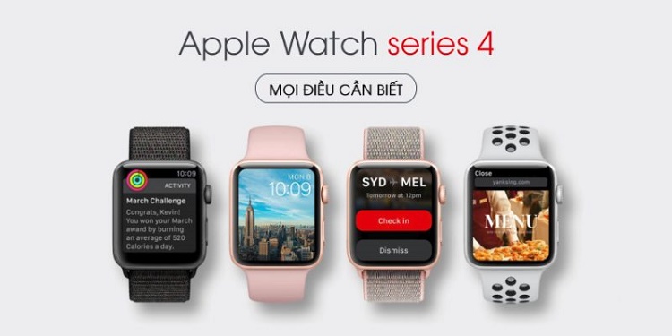 Thay màn hình Apple watch series 4