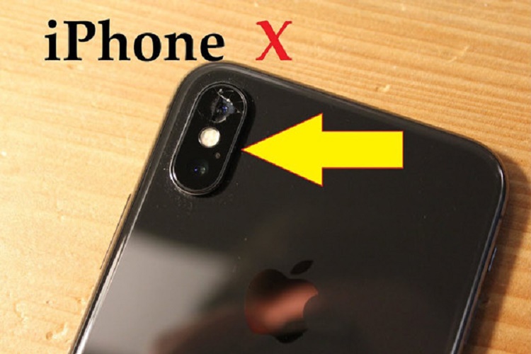 Thay kính camera sau iPhone X
