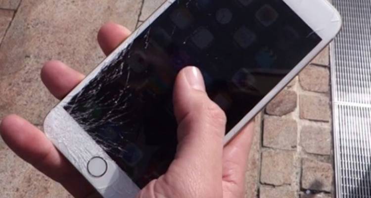 Nguyên nhân hư hỏng mặt kính iPhone 6