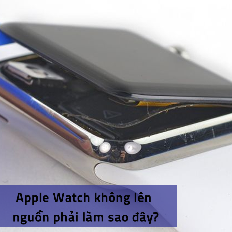 Apple Watch không lên nguồn phải làm sao đây?