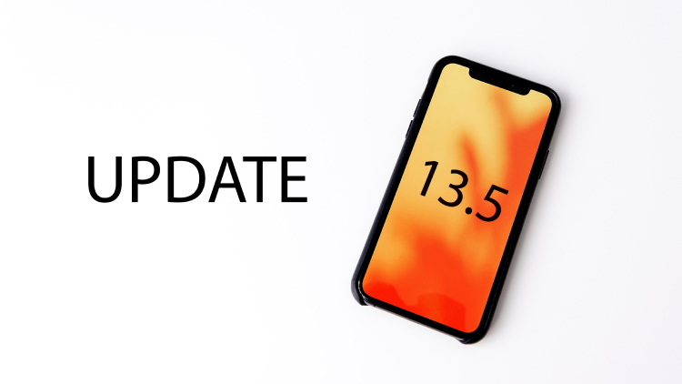 Update phiên bản ios 13.5 GM
