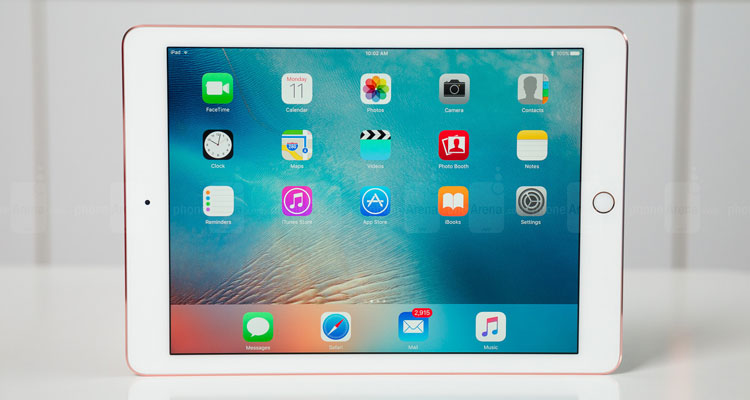 iPad Pro 9.7 bị hư hỏng do dâu