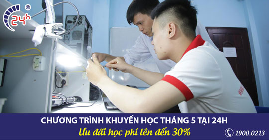 CHƯƠNG TRÌNH KHUYẾN HỌC THÁNG 5 – ƯU ĐÃI HỌC PHÍ LÊN ĐẾN 30%