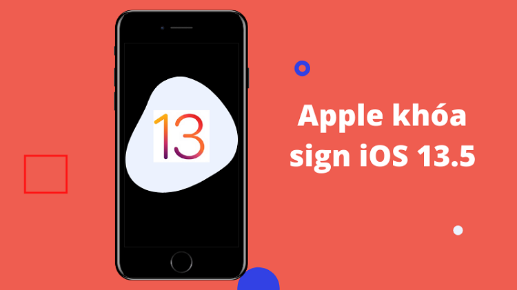  iOS 13.5 bị khóa sau khi phát hành iOS 13.5.1