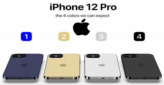 iPhone 12 Pro sẽ có 4 màu