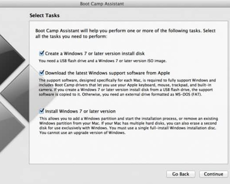 cách cài window cho macbook