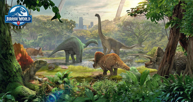 10 loài khủng long trong phim thế giới kỷ jura vào bộ sưu tập ar của google