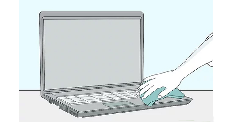 cách làm khô laptop bị khi dính nước