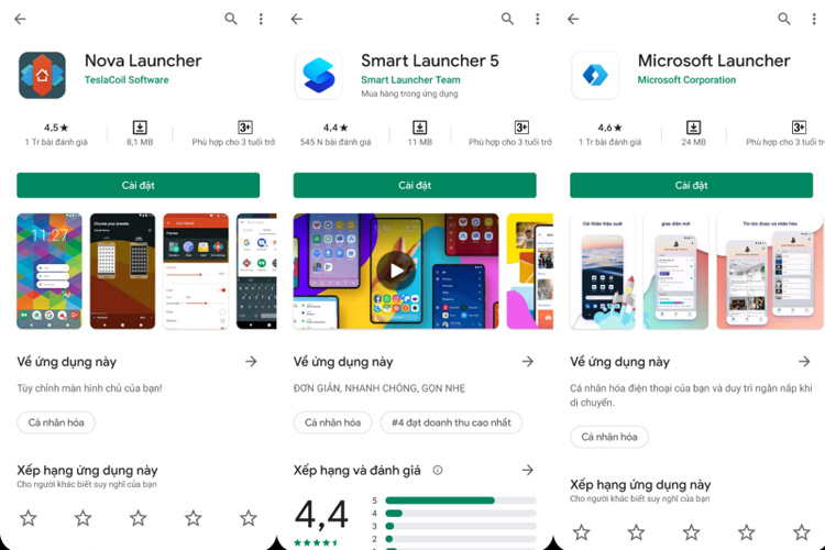 lý do nhiều người dùng tải launcher khác