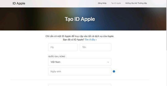 | Cách tạo ID Apple trên máy tính nhanh chóng | Tin tức công nghệ