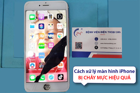 Màn hình iPhone 6s Plus bị chảy mực: nguyên nhân và cách khắc phục hiệu quả