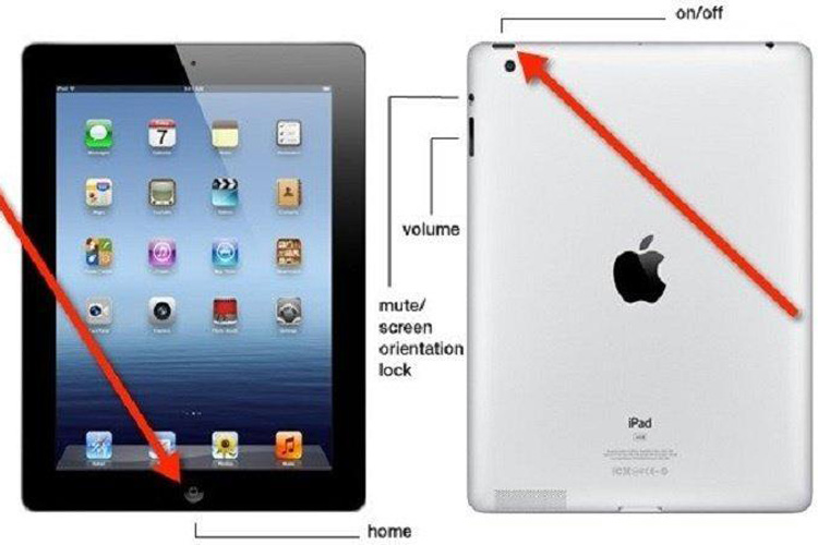 Reset lại iPad để khắc phục lỗi
