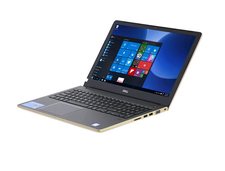 Bàn phím laptop Dell Vostro được bố trí cân đối với màn hình cỡ lớn